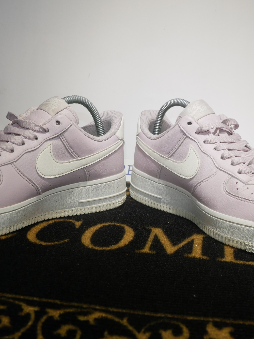 Nike Women’s Light Lavender Low-Top Sneakers with White Swoosh